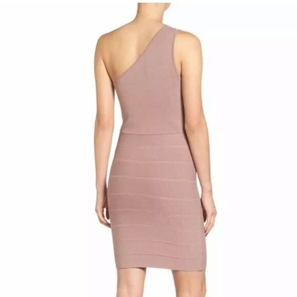 Leith Bandage Tan Taupe Dress (Size: Medium) - Picture 3 of 8